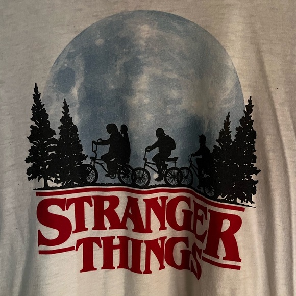 Retro Stranger things burnout Tee - Picture 2 of 3